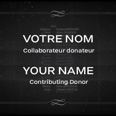 Collabo. donateur - Contributing Donor.